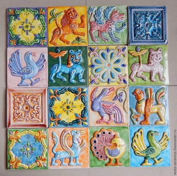 Лубок изразец