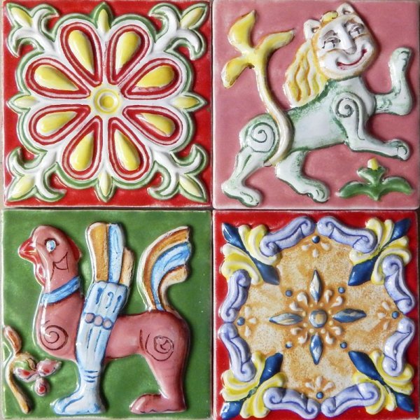 Орнаменты для изразцов