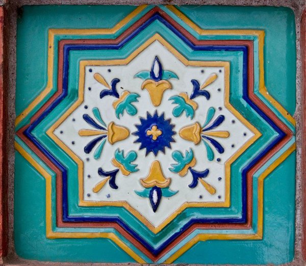 Птицы изразцы Русь