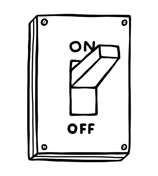 Интерьерная наклейка на выключатель