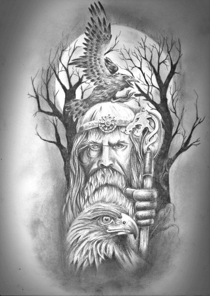 Сварог Бог славян тату