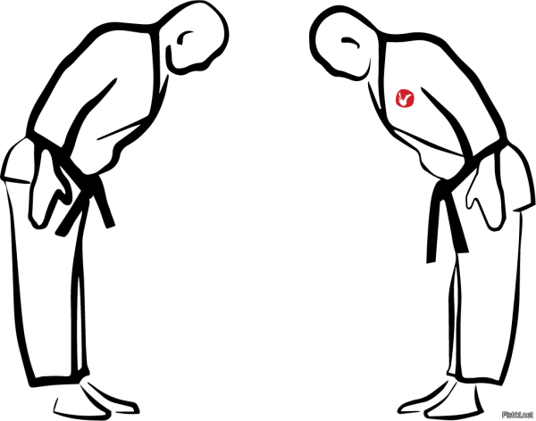 Дзюдо поклон