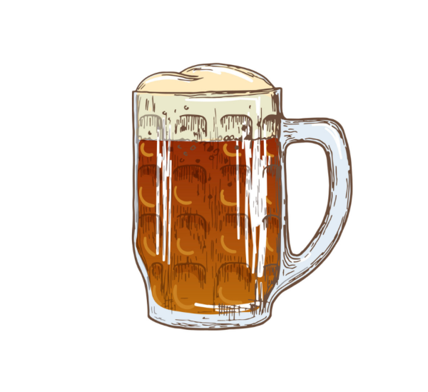 Кружка пива скетч