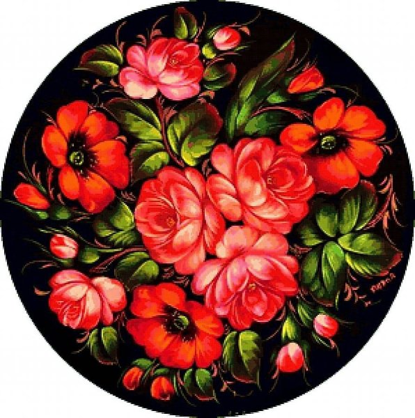 Жостовская роспись Жостовская роспись