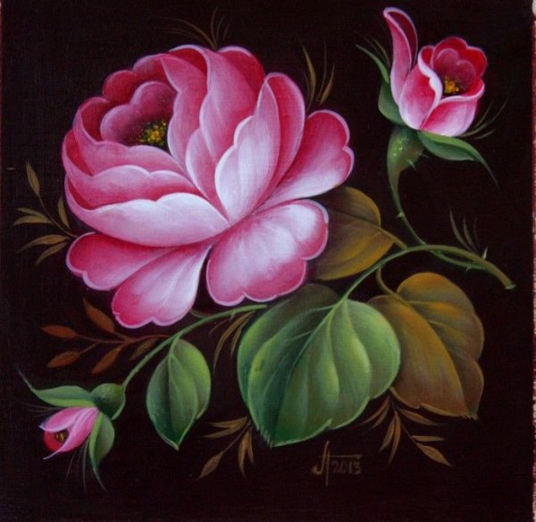 Жостово розы