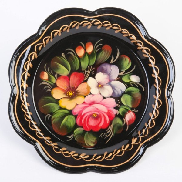 Жестовский росписи Жостовский поднос