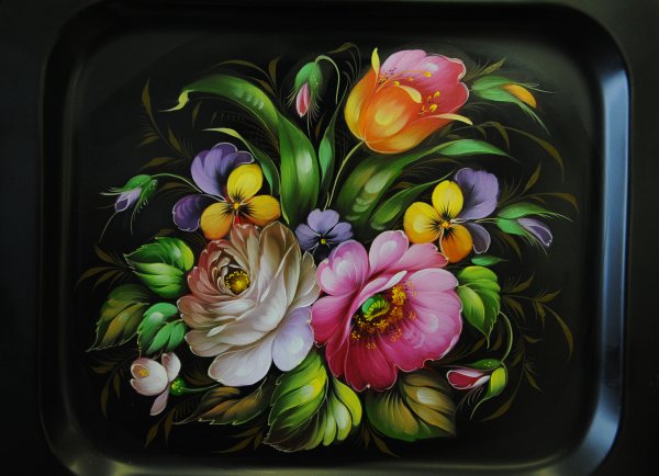 Жостово и Жостовская роспись