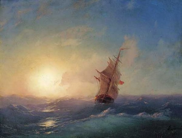 Иван Константинович Айвазовский парусник