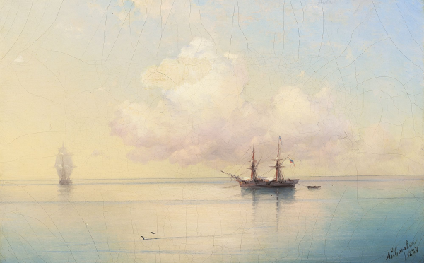 Иван Айвазовский корабль 1876