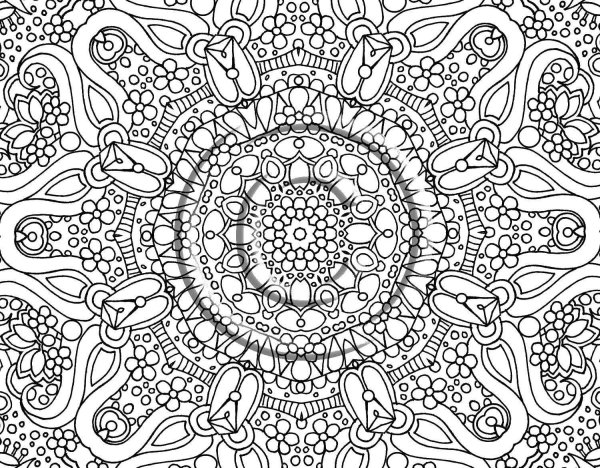 Узоры для раскрашивания