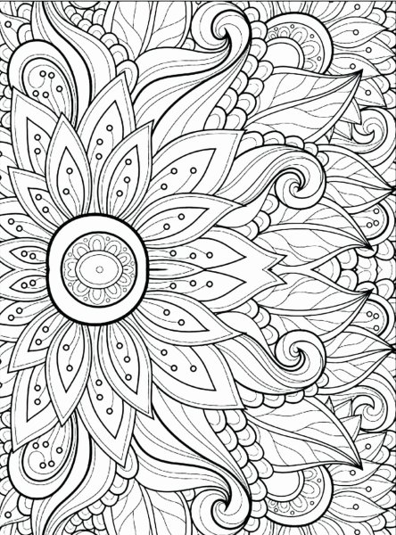 Узоры для раскрашивания