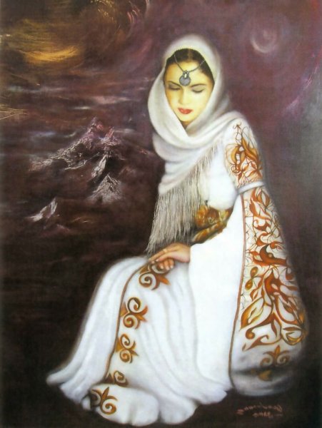 Ирина Пирогова Fashion illustration горянки