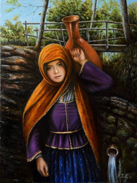 Национальный костюм горянки