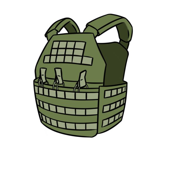 Значок бронежилета