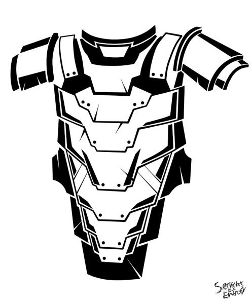 Эскизы бронежилетов