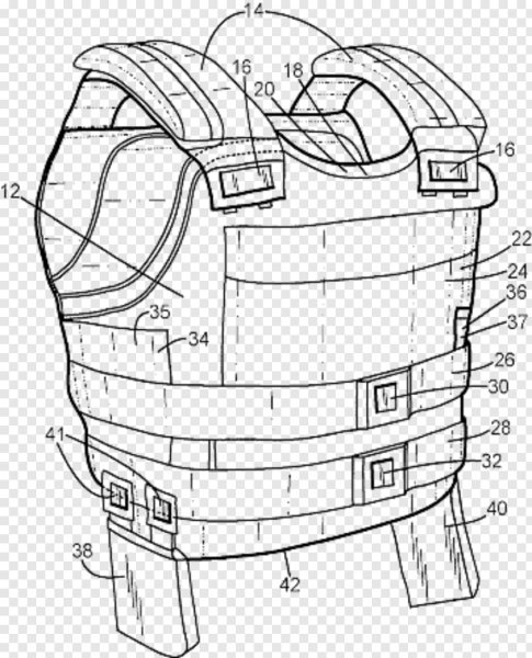 Лекало бронежилета