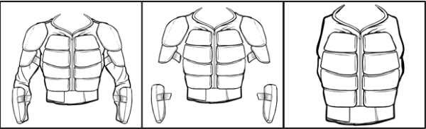 Бронежилет нарисованный