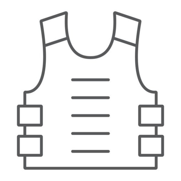 Раскраска бронежилет