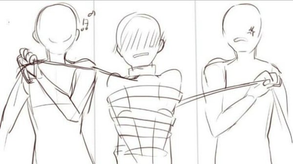 Позы для рисования 2 человека