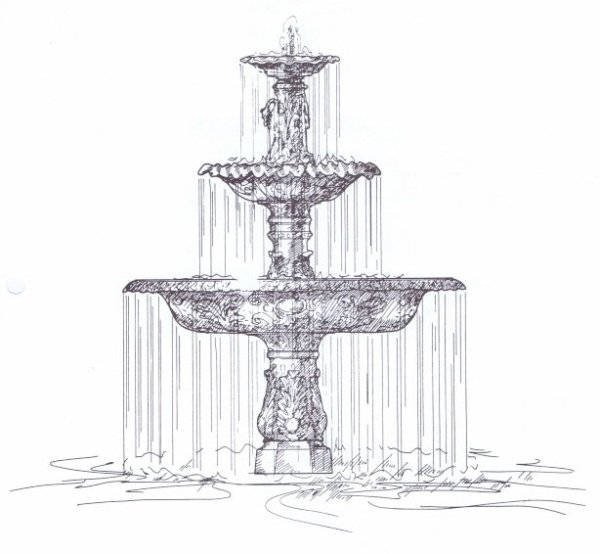 Фонтан мультяшный