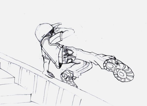 Раскраски для мальчиков паркур