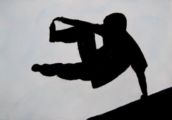 Нарисовать паркур