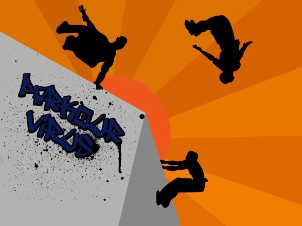 Арты на тему паркура