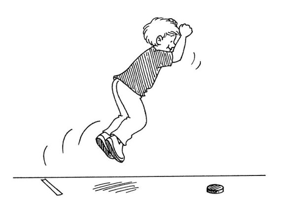 Прыжки рисунок для детей