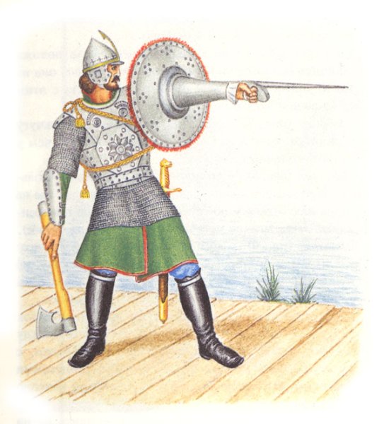 Князь -конный воин