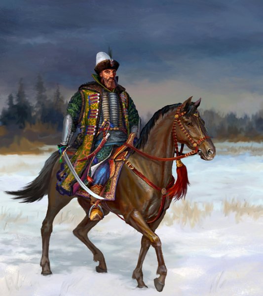 Русский Воевода 17 век