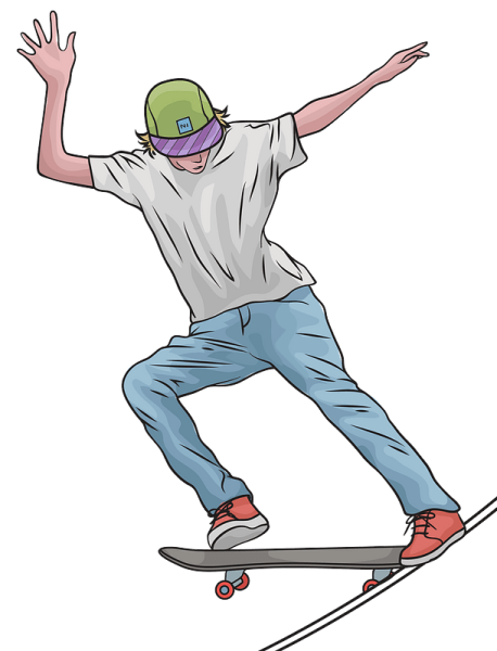 Скейтеры мультяшные