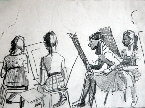 Наброски композиции