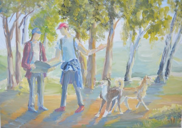 Станковая композиция