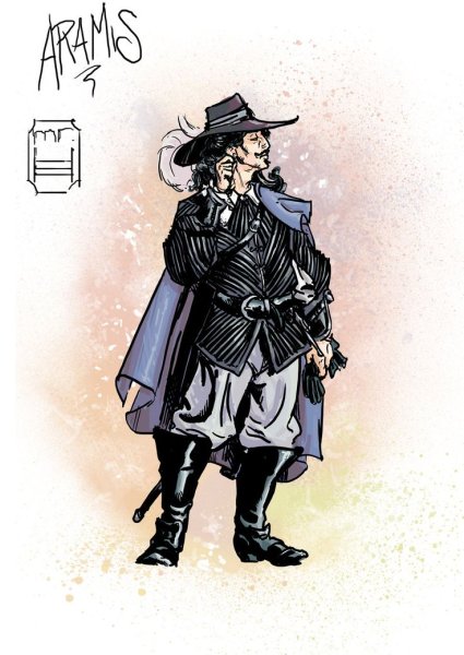 Арамис и Атос арт