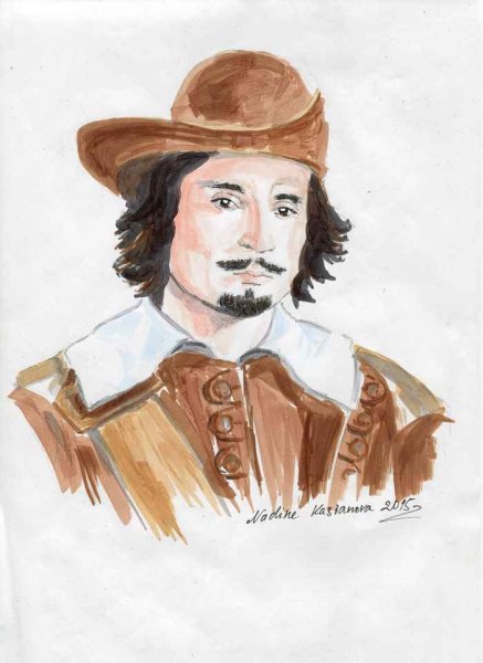 Мушкетер раскраска