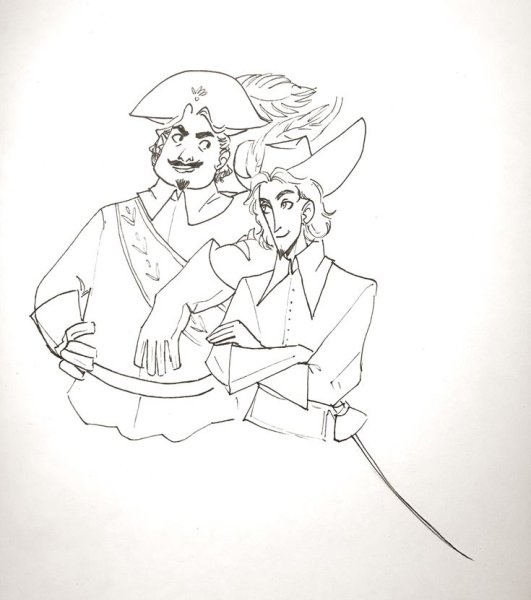 Мушкетеры скетч