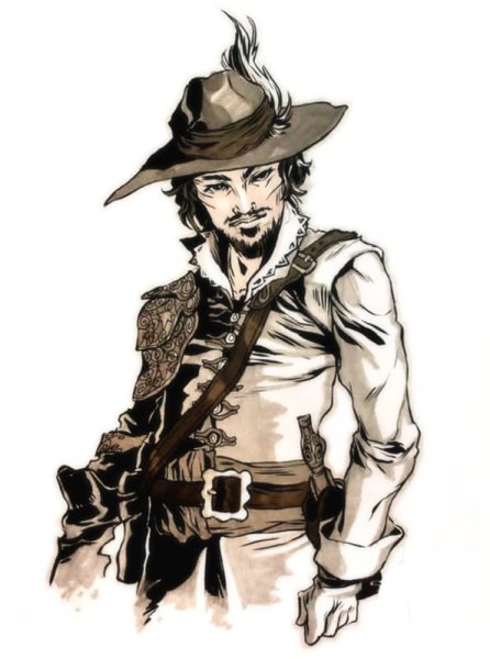 Портос три мушкетера в полный рост