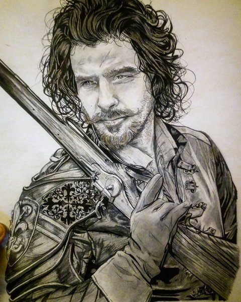 Портос портрет