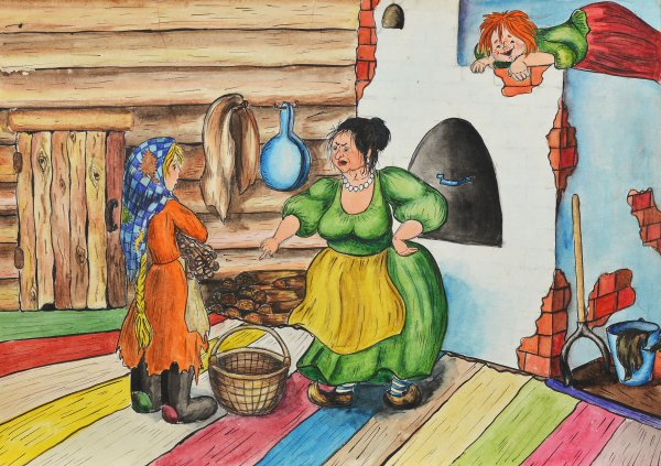 Падчерица Гульбика народная сказка