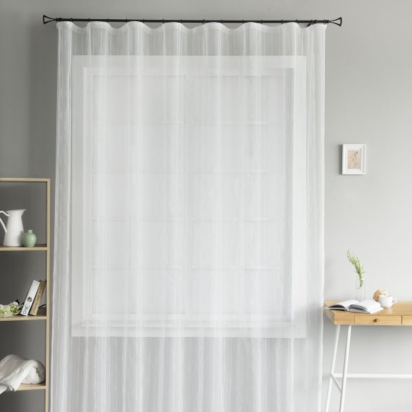 Тюль без узоров