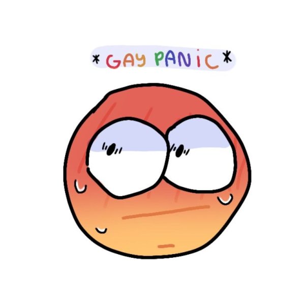 Смущённый смайлик с большими глазами