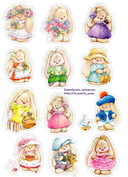 Скрапбукинг шаблоны