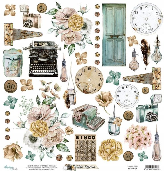 Life stories" (Mintay) Скрапбукинг