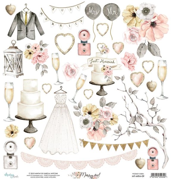 Бумага для скрапбукинга свадьба