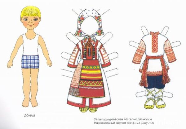Кукла северных удмуртовудмуртка