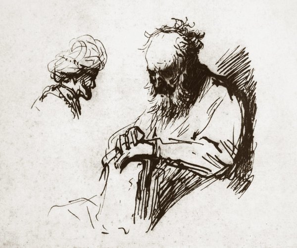 Рембрандт Наброски