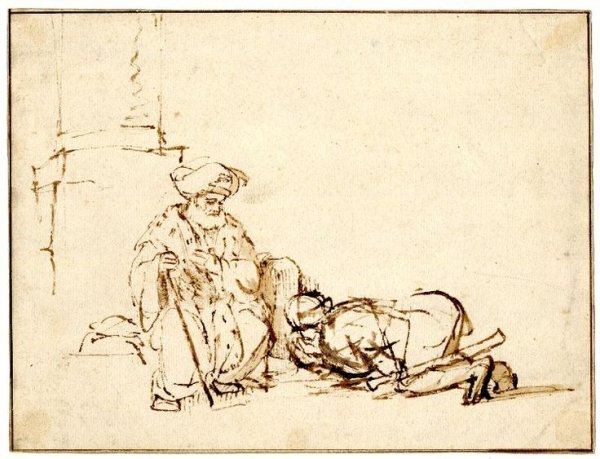 Рембрандт Наброски