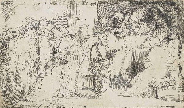 Рембрандт портрет матери офорт