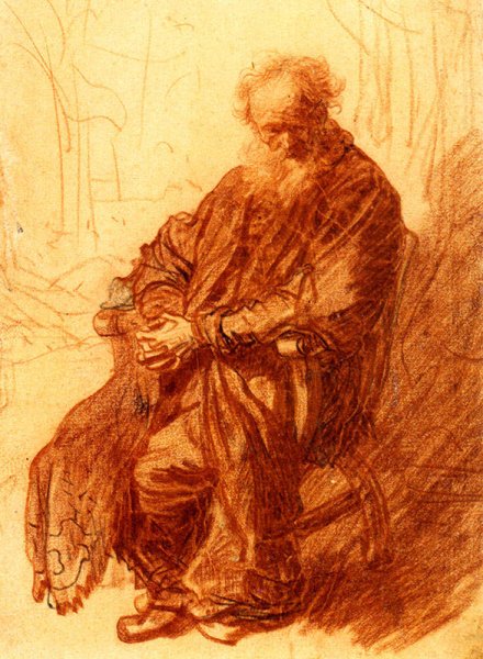 Офорты Рембрандта нищие