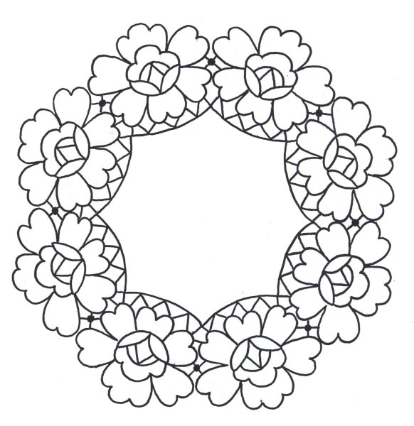 Кружево для рисования детям